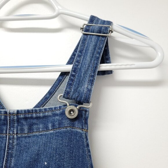 Uniqlo Womens Overall Jumpsuit Size S Blue Midume Wash - Picture 2 of 10